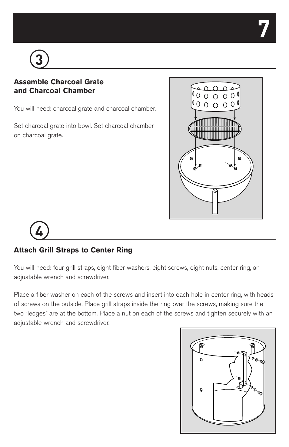 weber SMOKEY MOUNTAIN COOKER 63230 User Manual | Page 7 / 28