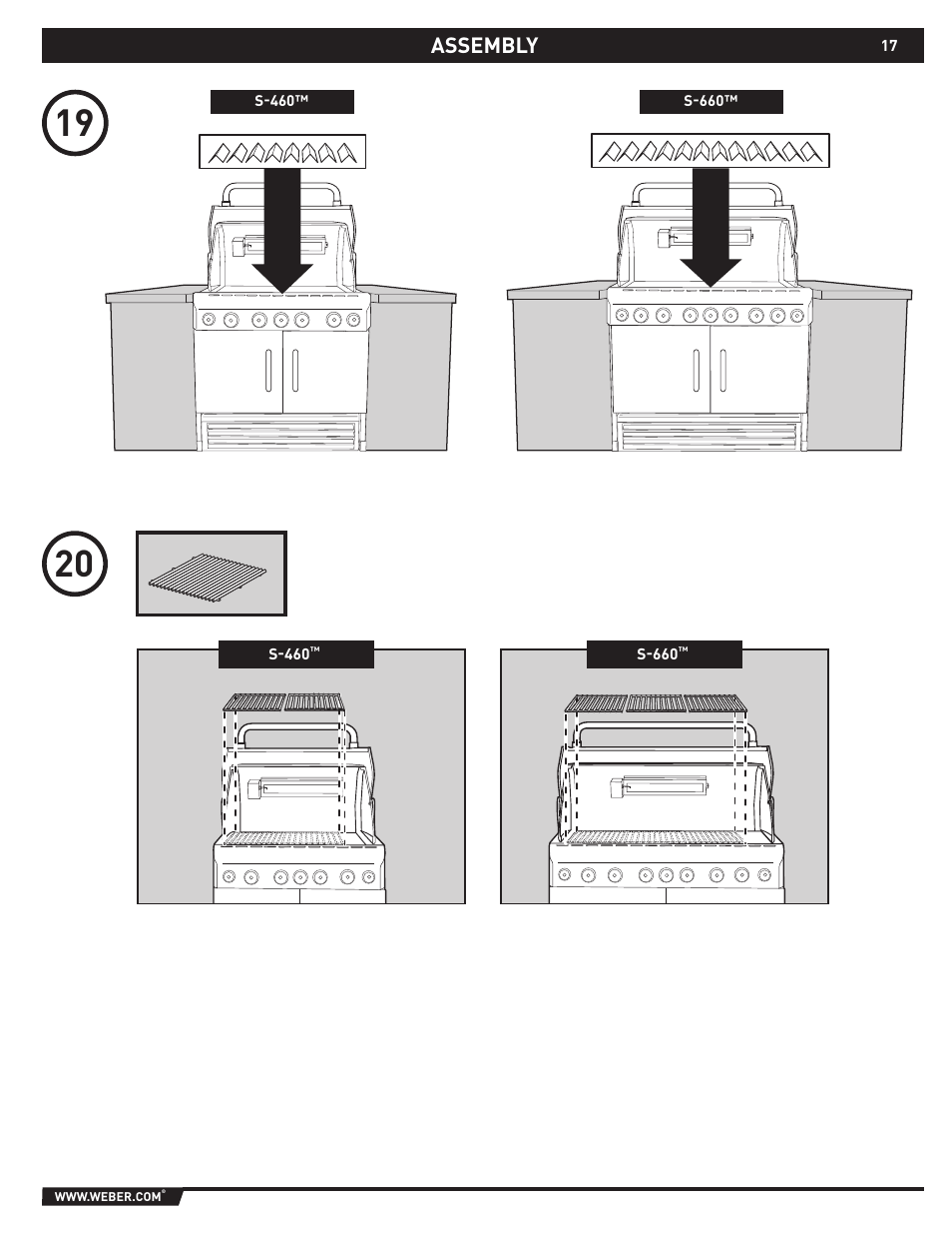 weber S-660TM User Manual | Page 17 / 32
