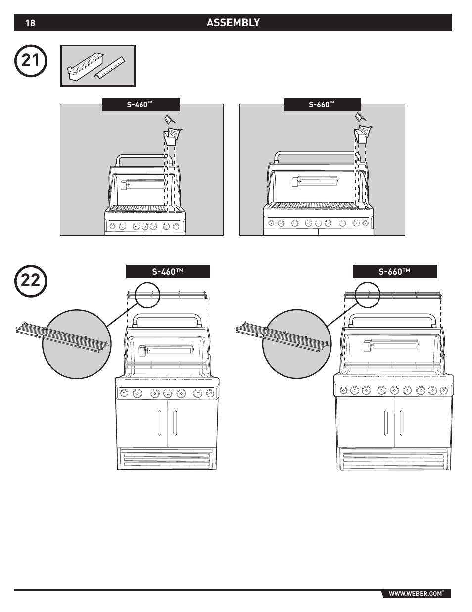 weber S-660TM User Manual | Page 18 / 32