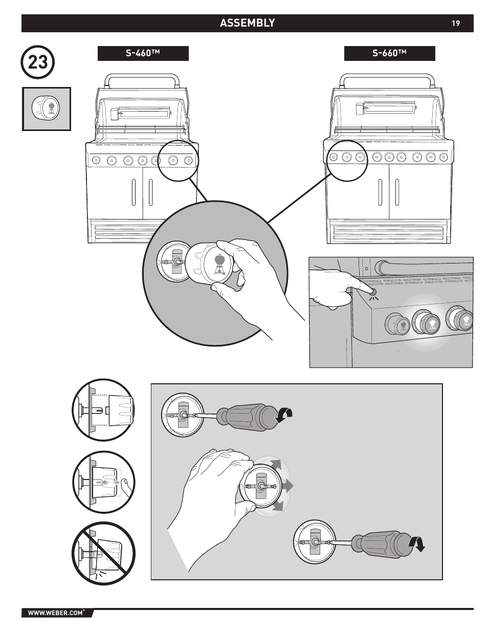 weber S-660TM User Manual | Page 19 / 32