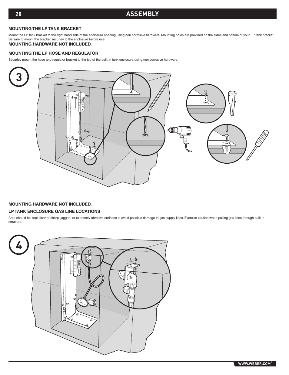 Assembly | weber S-660TM User Manual | Page 28 / 32