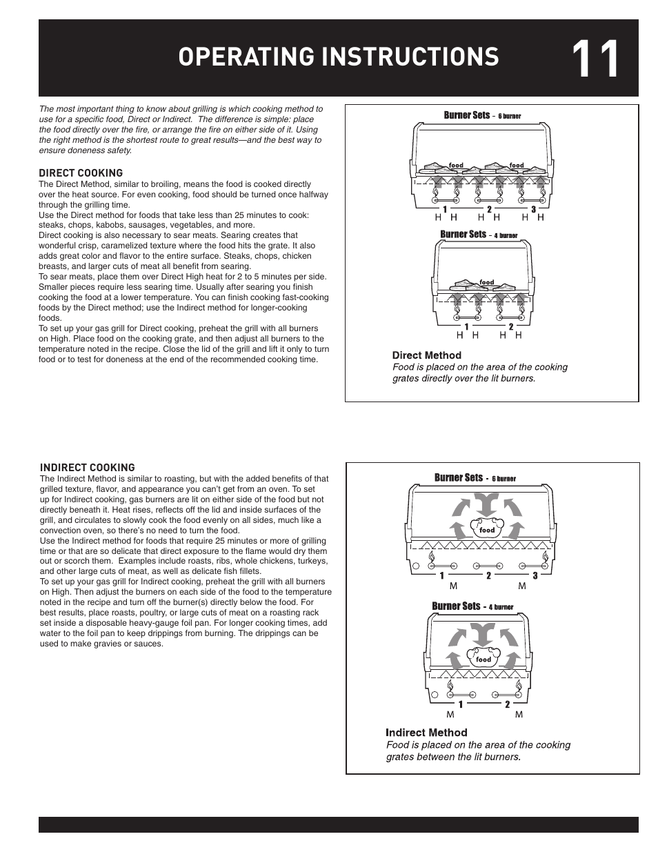 Operating instructions | weber SUMMIT User Manual | Page 11 / 32