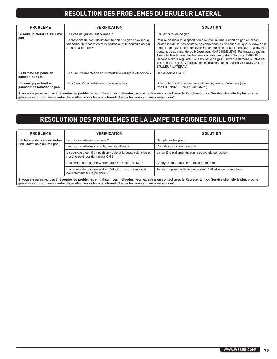 weber Summit 56214 User Manual | Page 79 / 84