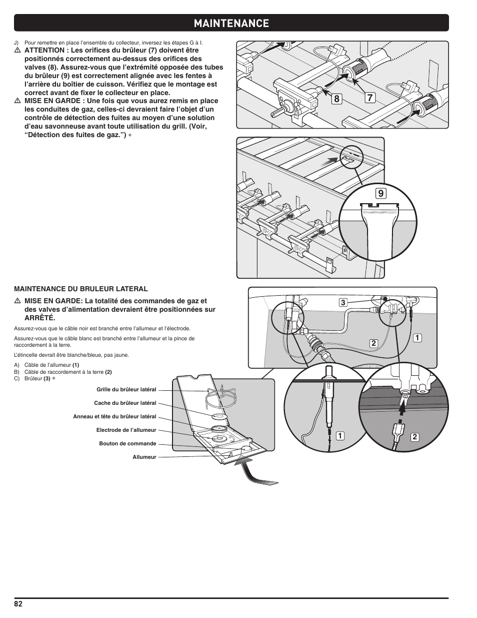 Maintenance | weber Summit 56214 User Manual | Page 82 / 84