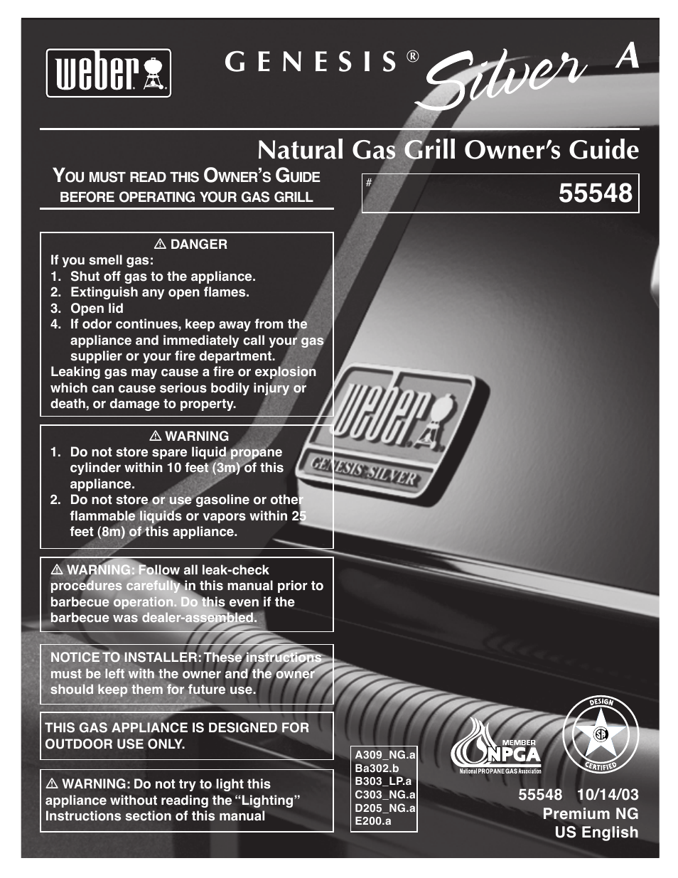 weber 55548 User Manual | 25 pages