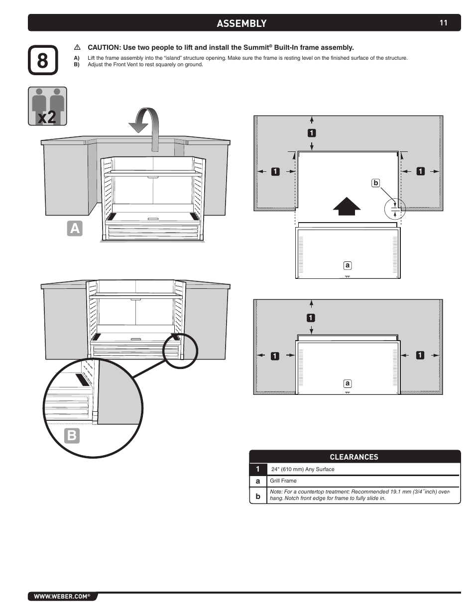weber Summit 43270 User Manual | Page 11 / 28