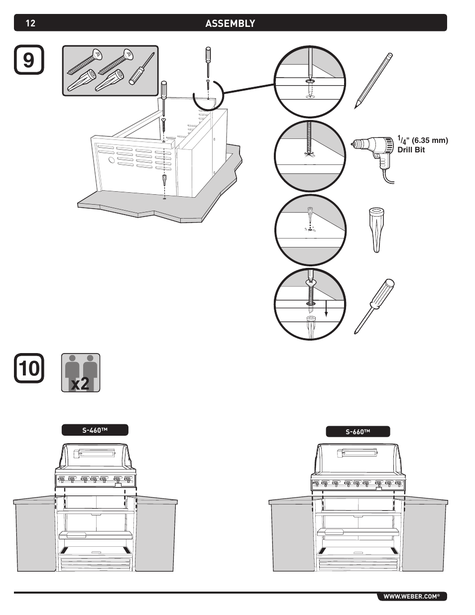 weber Summit 43270 User Manual | Page 12 / 28