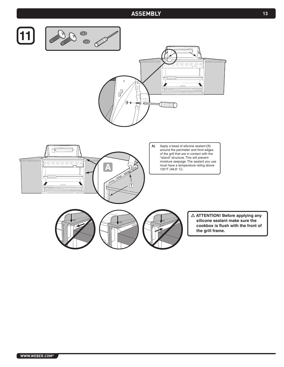 weber Summit 43270 User Manual | Page 13 / 28
