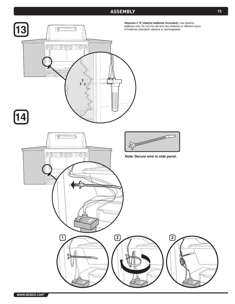 weber Summit 43270 User Manual | Page 15 / 28