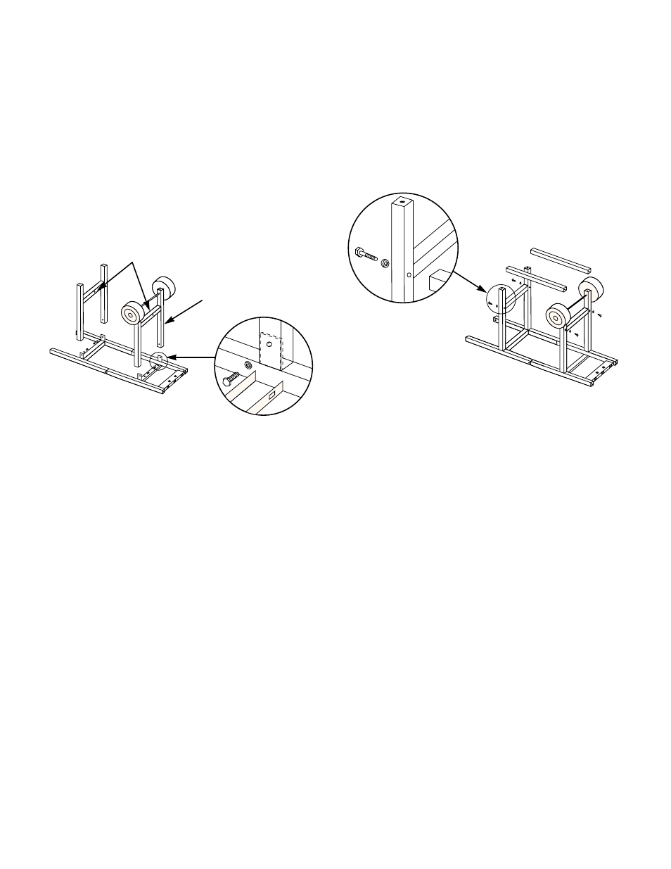 Continue frame assembly, Complete frame assembly | weber 1100 LP User Manual | Page 11 / 40