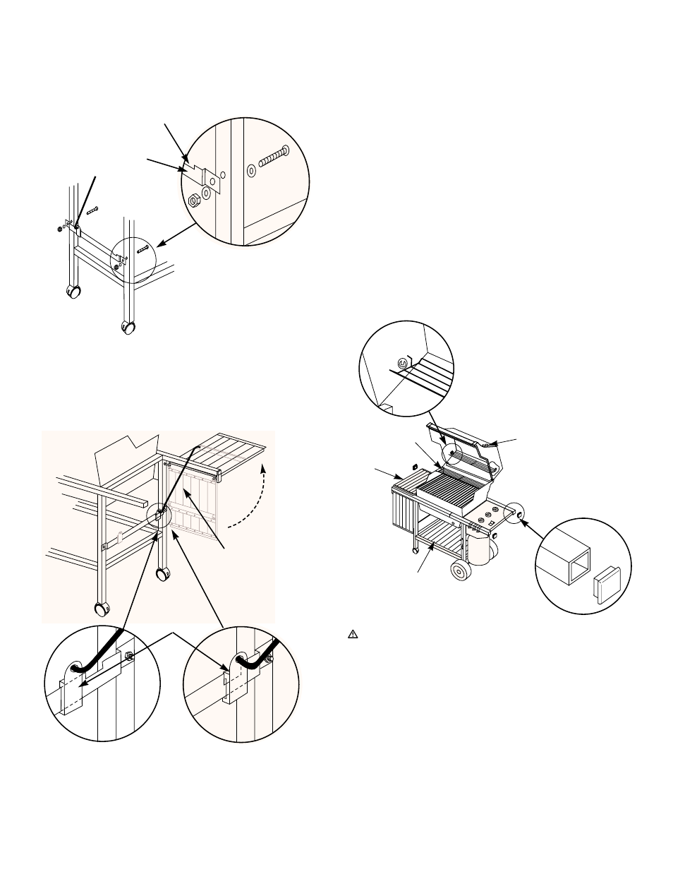 Complete accessory installation | weber 1100 LP User Manual | Page 22 / 40
