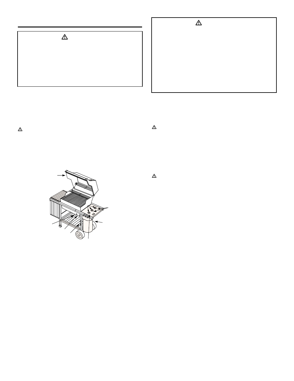 Manual lighting, To extinguish, Ƽdanger | weber 1100 LP User Manual | Page 24 / 40