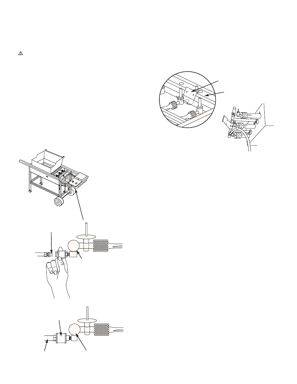 Install side burner, Install manifold bracket | weber 3000 User Manual | Page 15 / 40