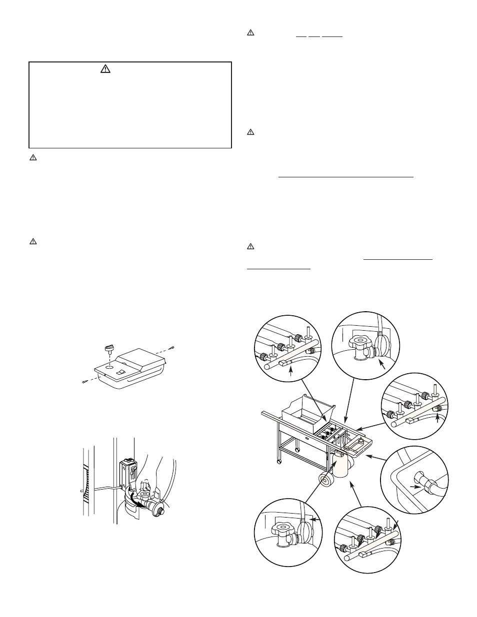 Check for gas leaks, Ƽdanger | weber 3000 User Manual | Page 18 / 40