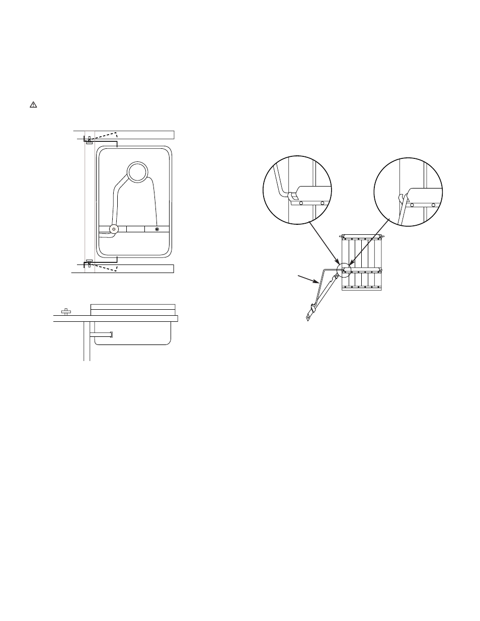 Secure side burner, Install swing table | weber 3000 User Manual | Page 21 / 40