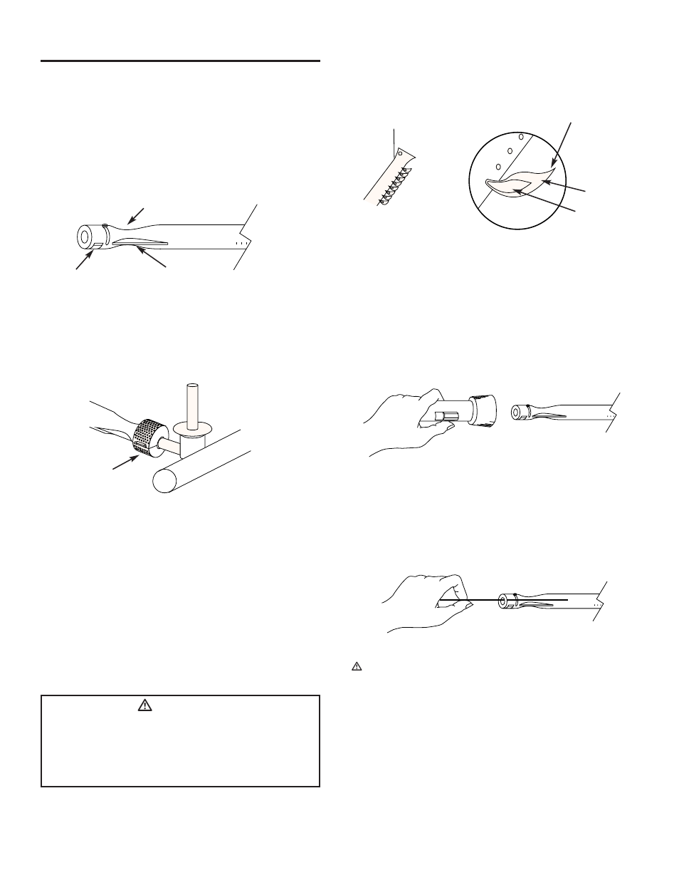 General maintenance, Weber spider stopper guards, Main burner flame pattern | Main burner cleaning procedure, Replacing main burners, Ƽdanger | weber 3000 User Manual | Page 32 / 40