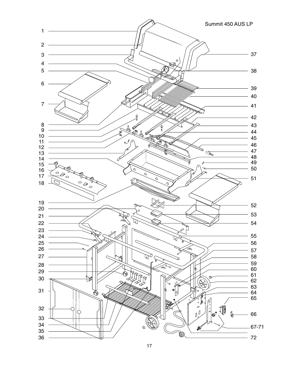 weber SUMMIT 650 User Manual | Page 17 / 20
