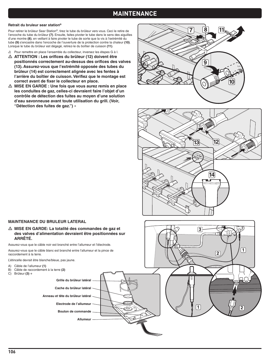 Maintenance | weber Summit E 470 User Manual | Page 106 / 108