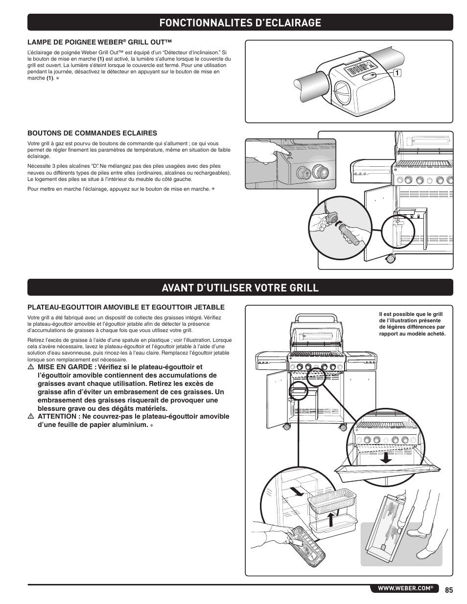 weber Summit E 470 User Manual | Page 85 / 108