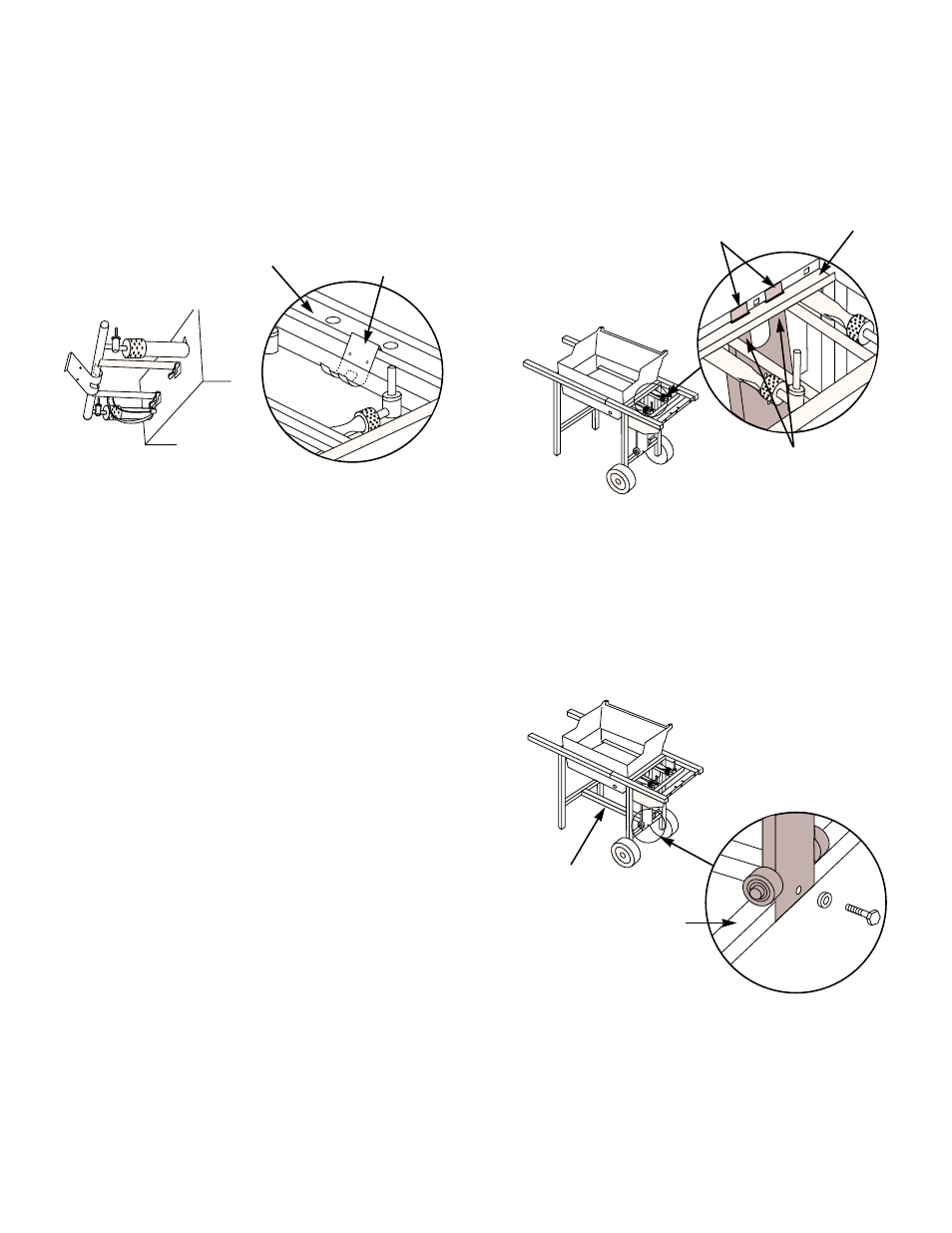 Install manifold bracket, Install tank panel assembly and frame connector | weber SKYLINETM 520 User Manual | Page 13 / 36