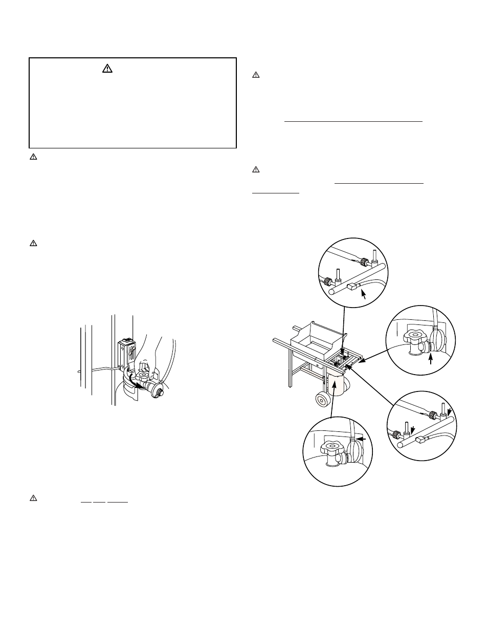 Check for gas leaks, Ƽdanger | weber SKYLINETM 520 User Manual | Page 17 / 36