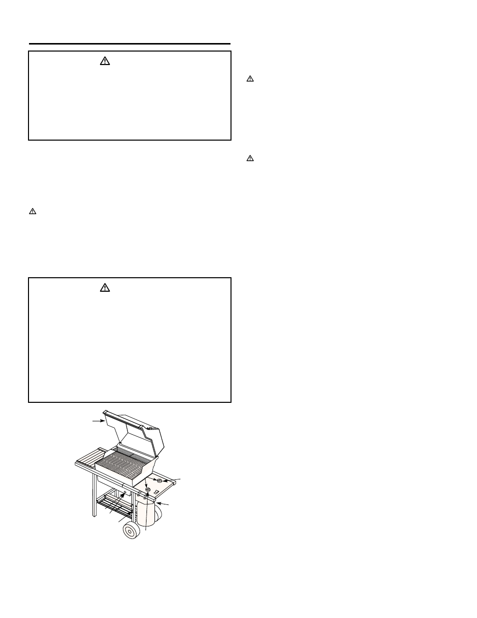 Manual lighting, To extinguish, Ƽdanger | weber SKYLINETM 520 User Manual | Page 22 / 36