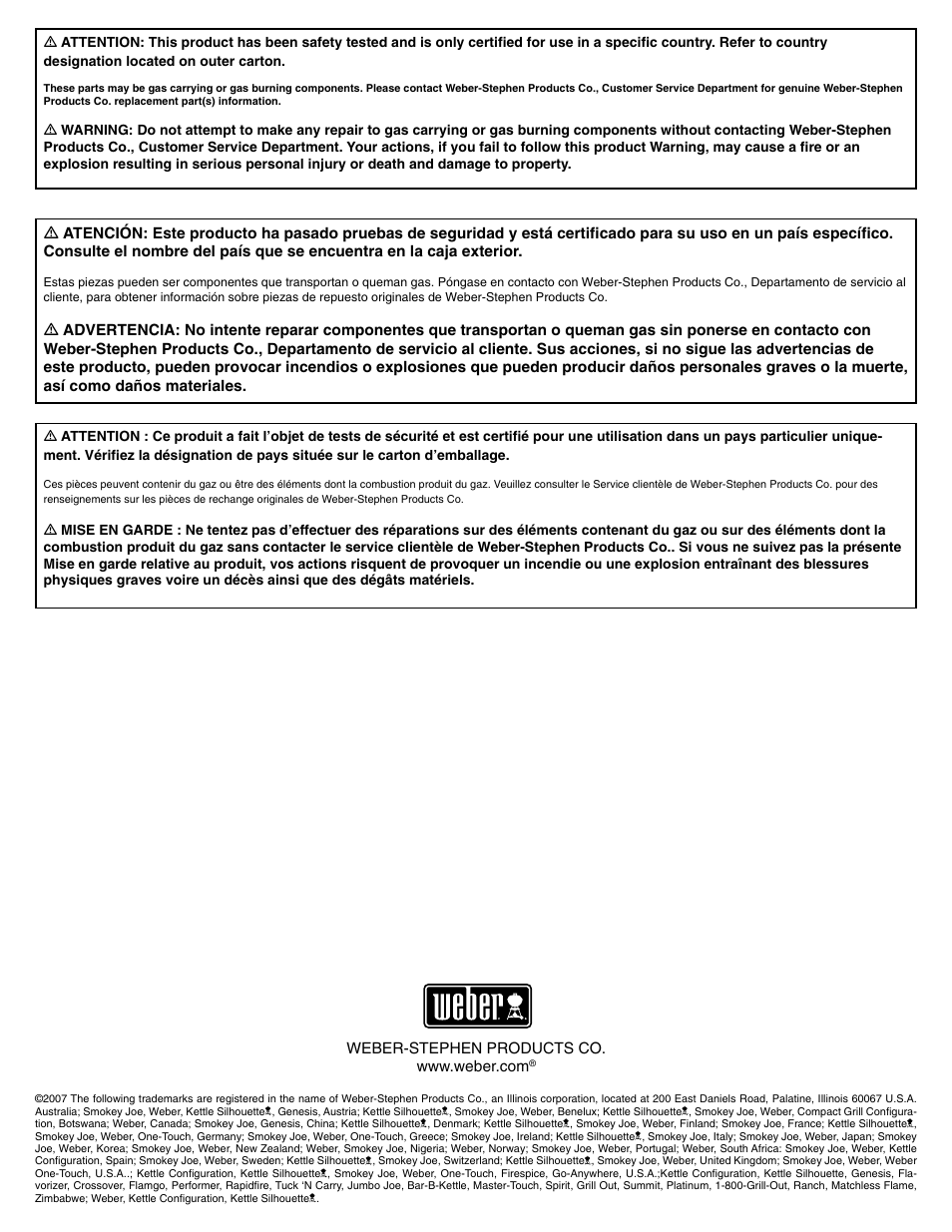 weber 89563 User Manual | Page 82 / 84