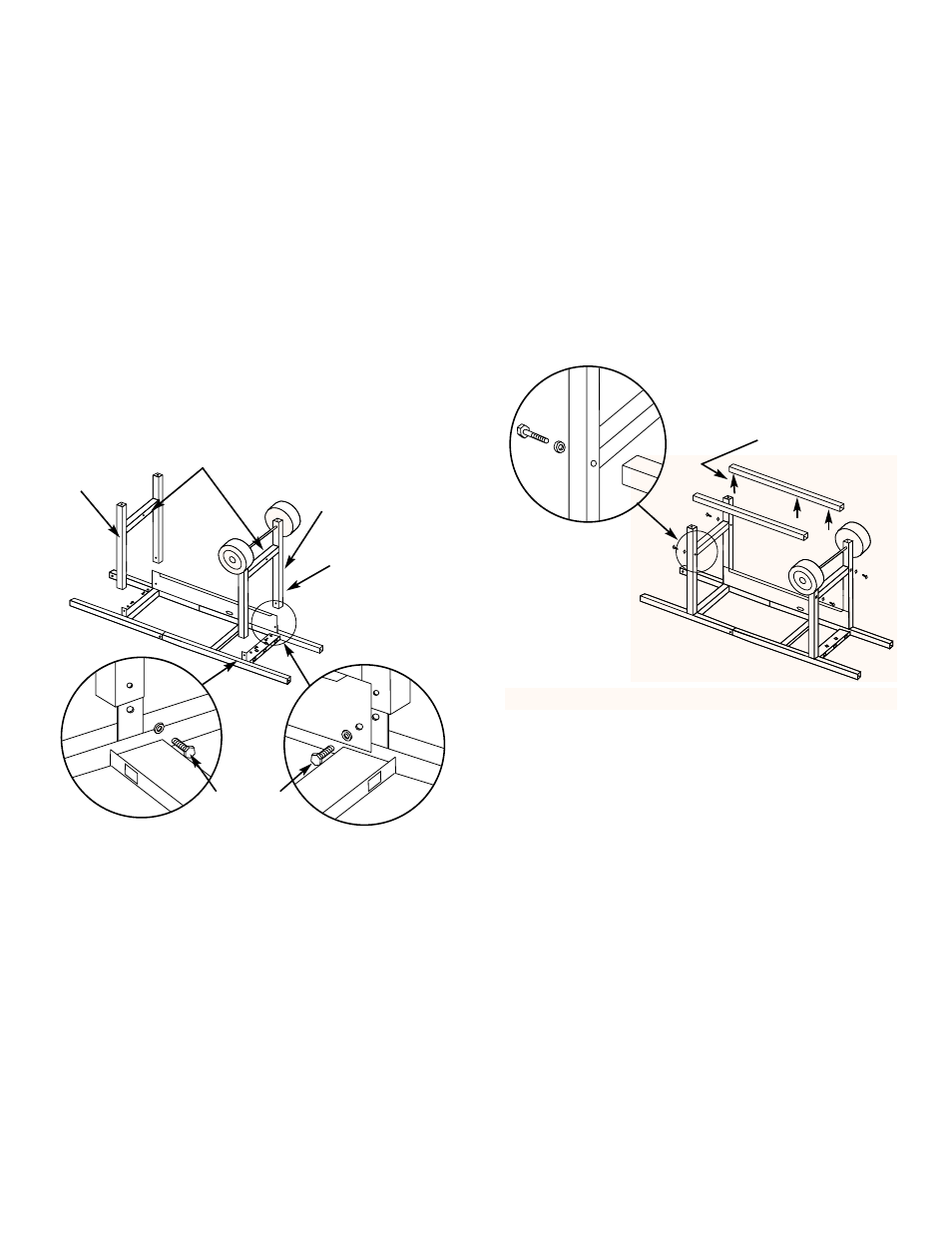 Continue frame assembly, Complete frame assembly | weber 3400 Series User Manual | Page 12 / 44