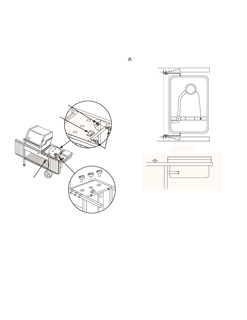 Secure the side burner | weber 3400 Series User Manual | Page 26 / 44