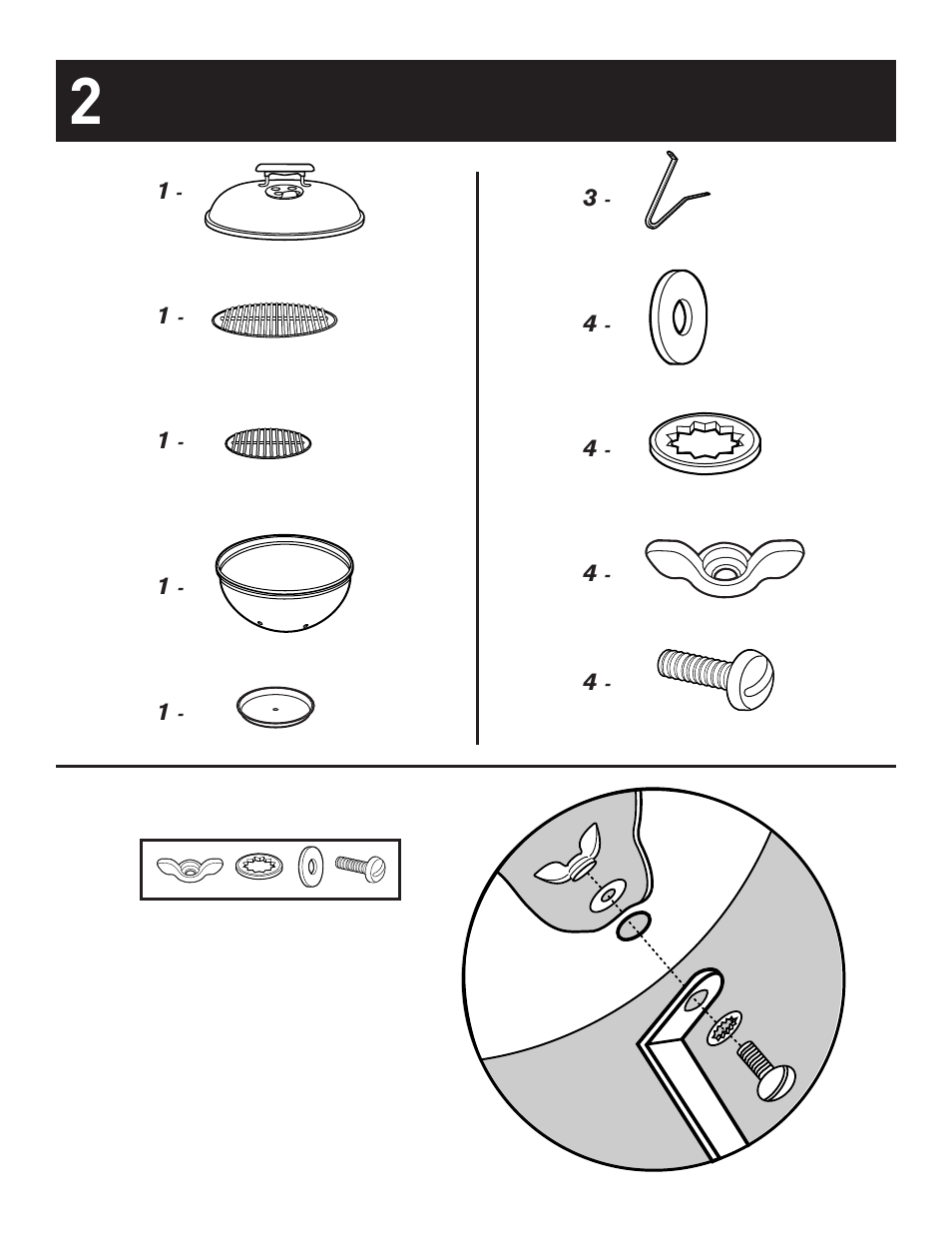 weber Smokey Joe Silver 55035 User Manual | Page 2 / 4
