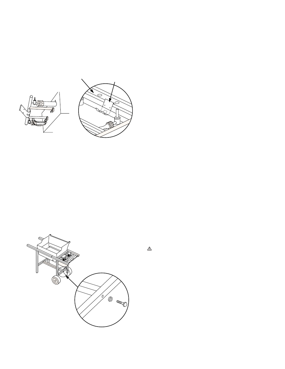 Install manifold bracket, Install frame connector, Install gas supply | weber SPIRIT 500 LX User Manual | Page 12 / 32