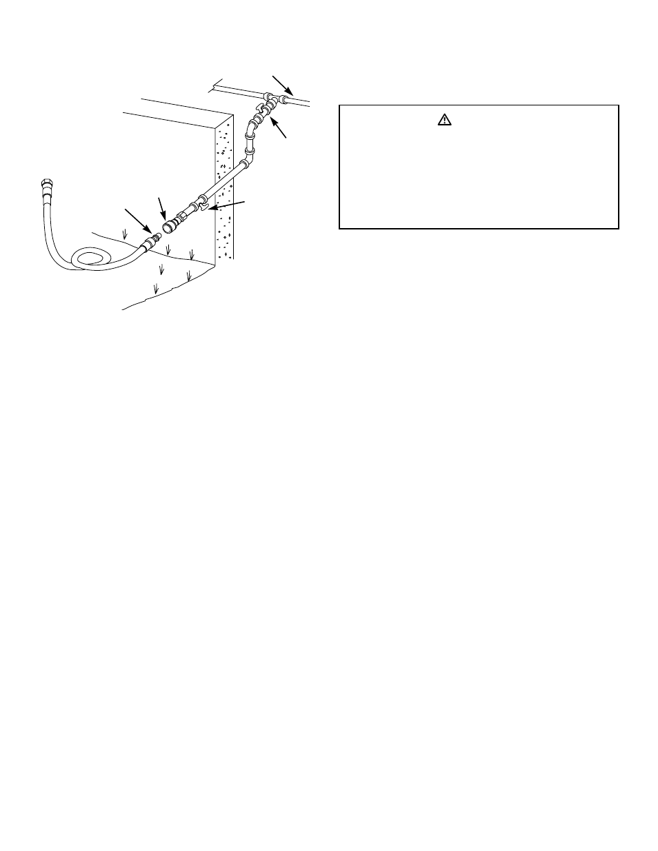 Gas line piping, Test connections, Ƽdanger | weber SPIRIT 500 LX User Manual | Page 13 / 32