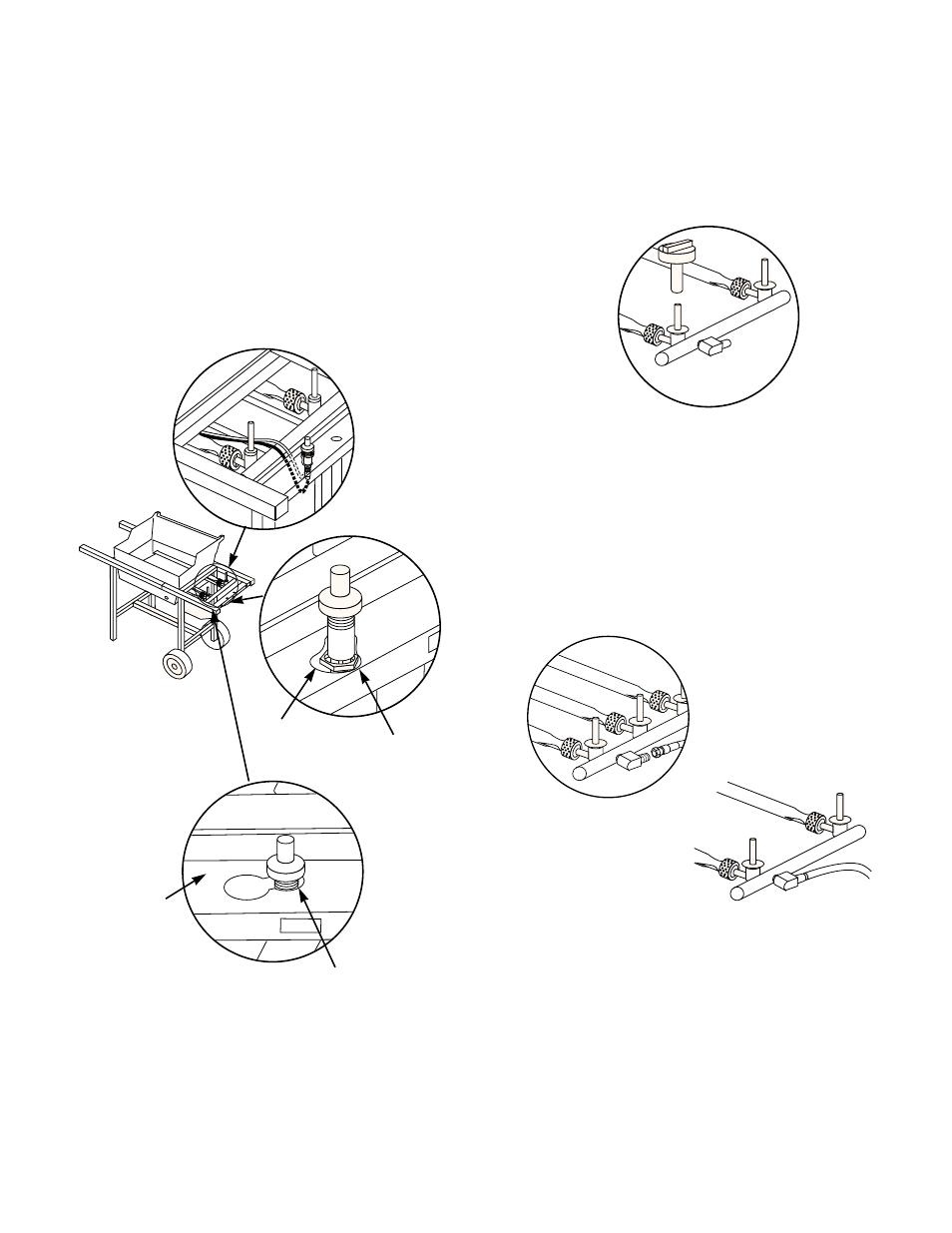 Install igniter, Check that all burner valves are off, Connect flexible hose to manifold | weber SPIRIT 500 LX User Manual | Page 14 / 32