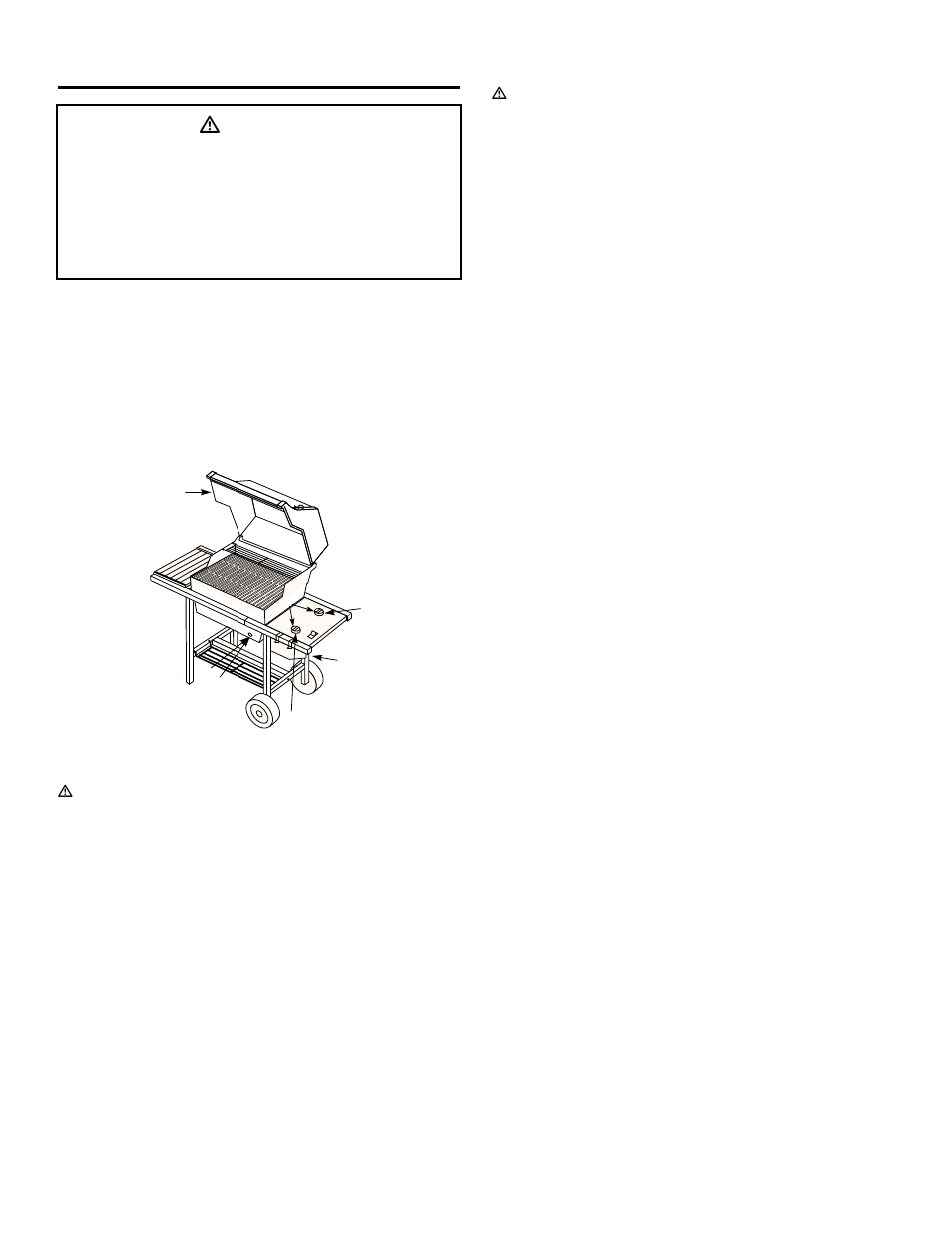 Manual lighting, To extinguish, Ƽdanger | weber SPIRIT 500 LX User Manual | Page 20 / 32