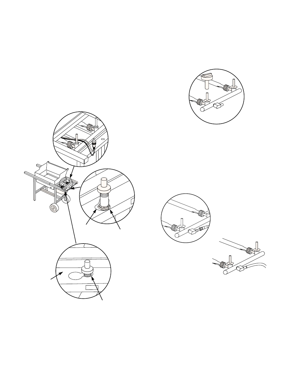 Install igniter, Check that all burner valves are off, Connect flexible hose to manifold | weber 500 User Manual | Page 14 / 32