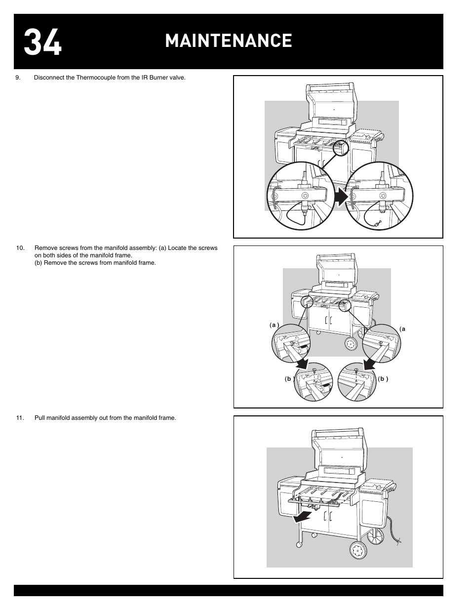 Maintenance | weber 38008 User Manual | Page 34 / 36