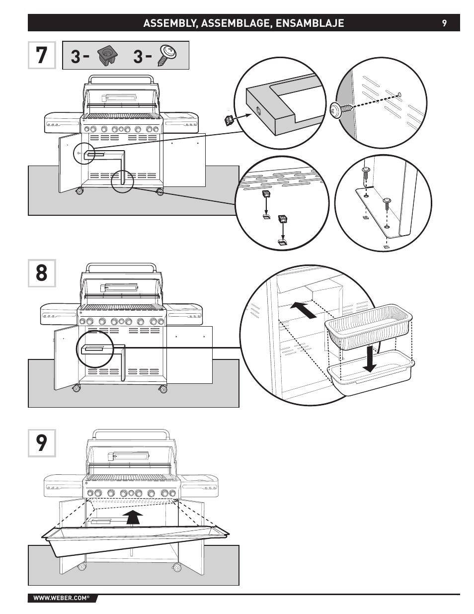 weber 89374 User Manual | Page 9 / 88