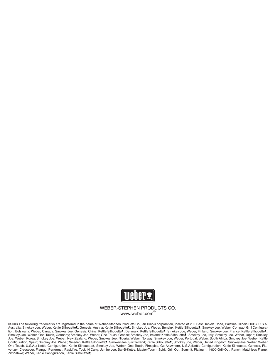 weber 42376 User Manual | Page 16 / 16