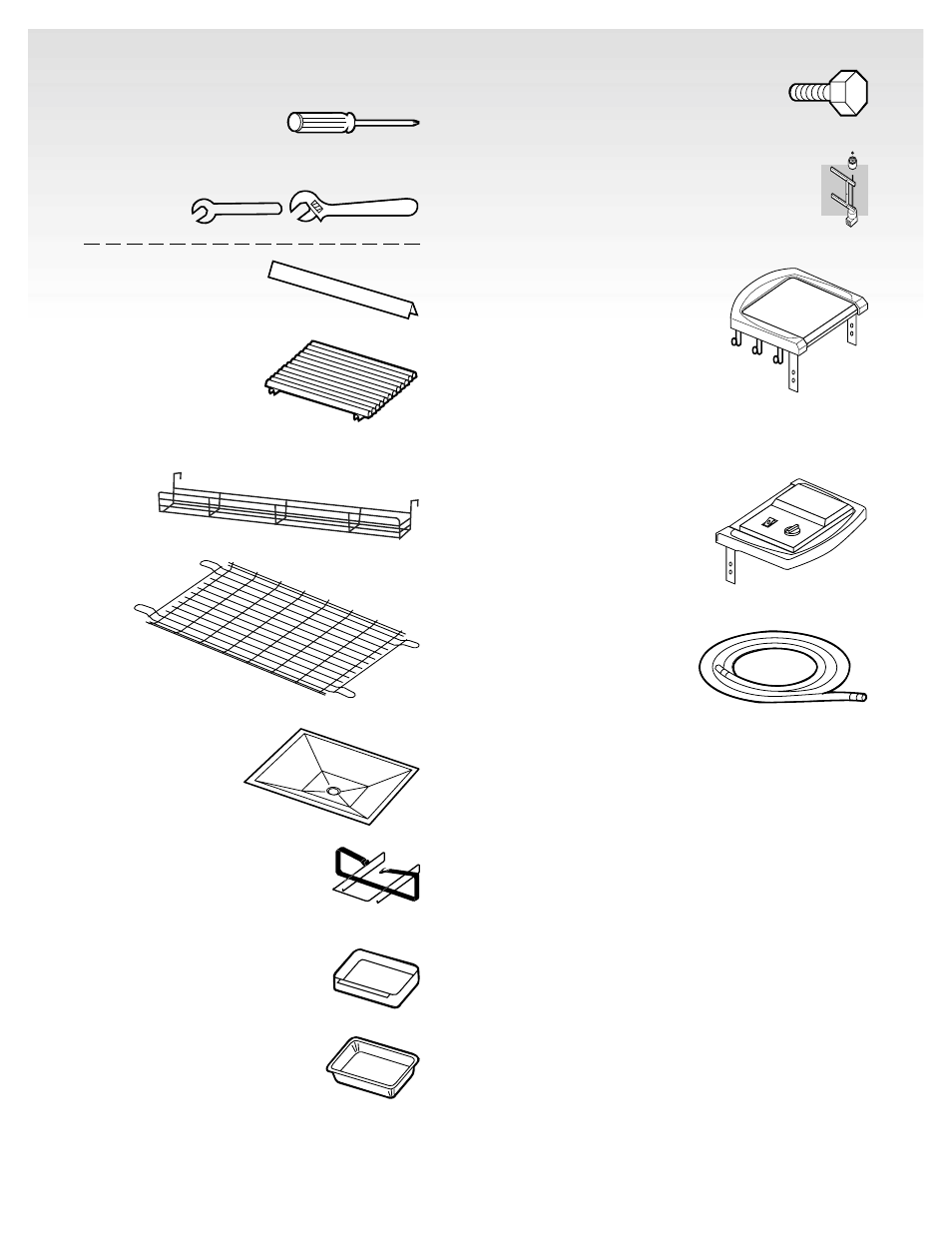 Parts list | weber 55024 User Manual | Page 10 / 26