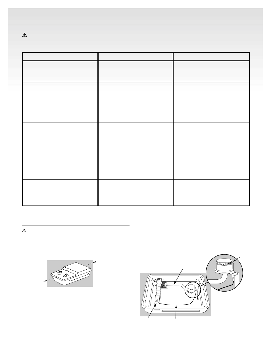 Side burner maintenance, Side burner troubleshooting, Problem check cure | weber 55024 User Manual | Page 26 / 26