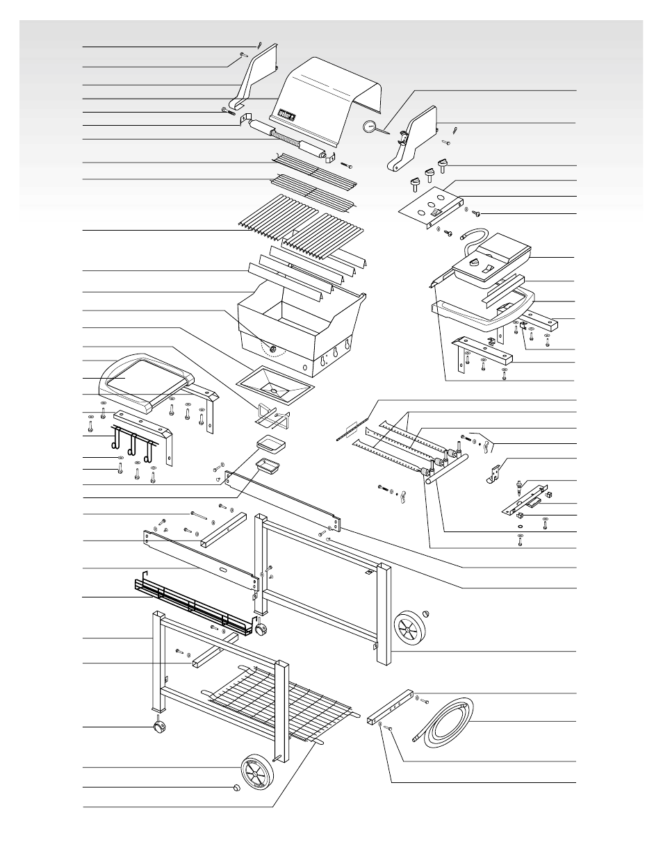Exploded view | weber 55024 User Manual | Page 6 / 26