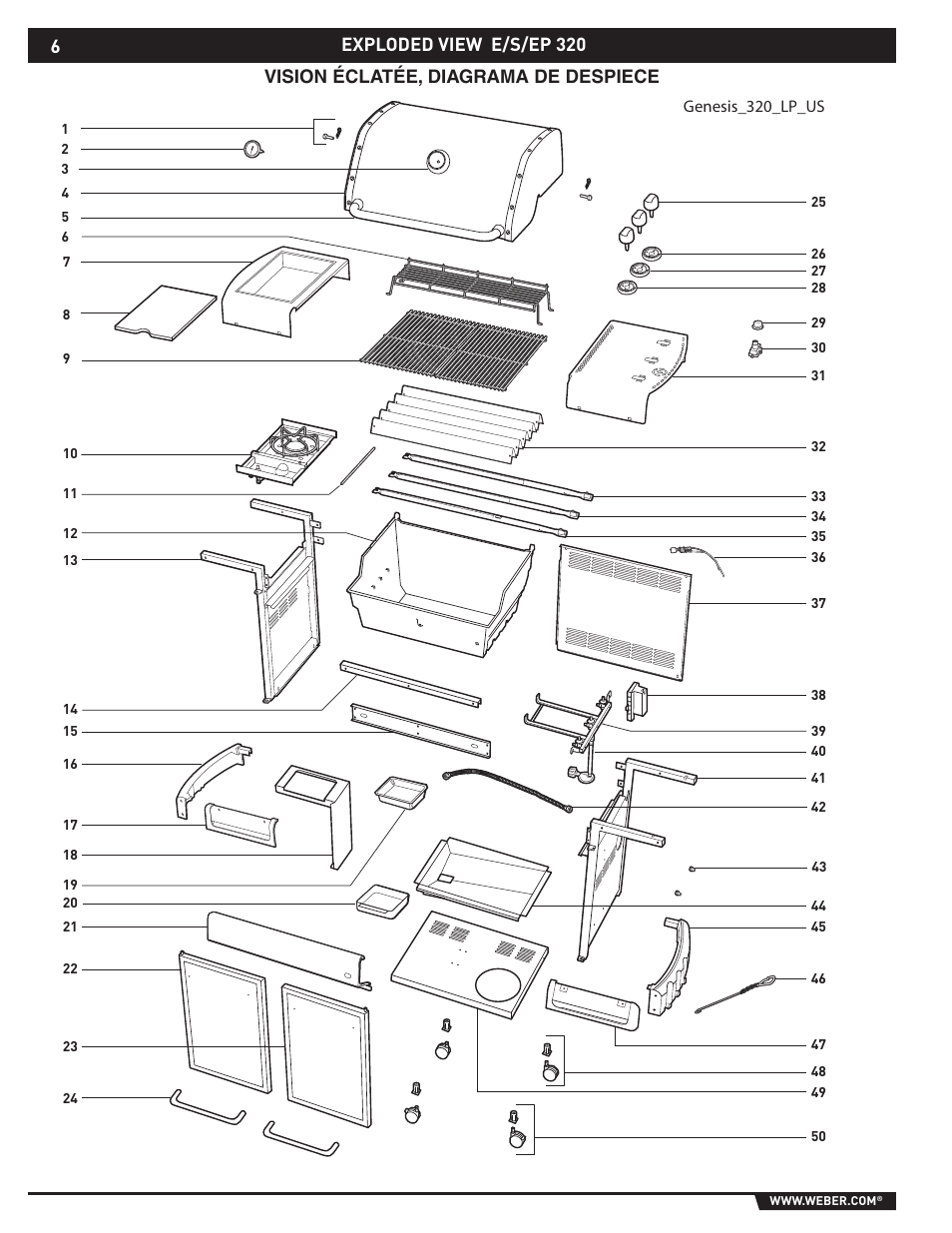 weber E/S-310 User Manual | Page 6 / 56