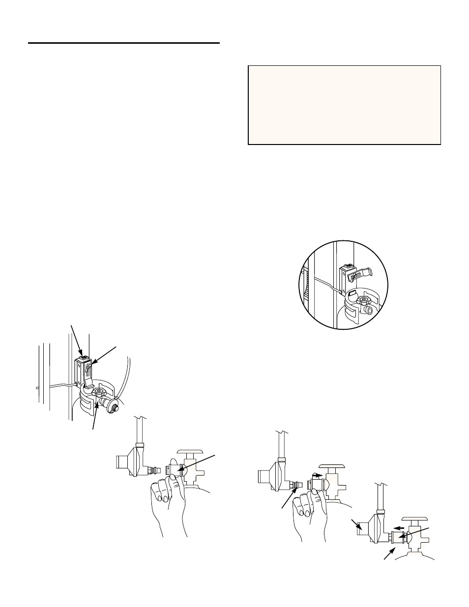 Refilling the lp tank, Removal of the lp tank, Connecting the lp tank | Danger | weber LP GAS BARBECUE 3400 User Manual | Page 11 / 20