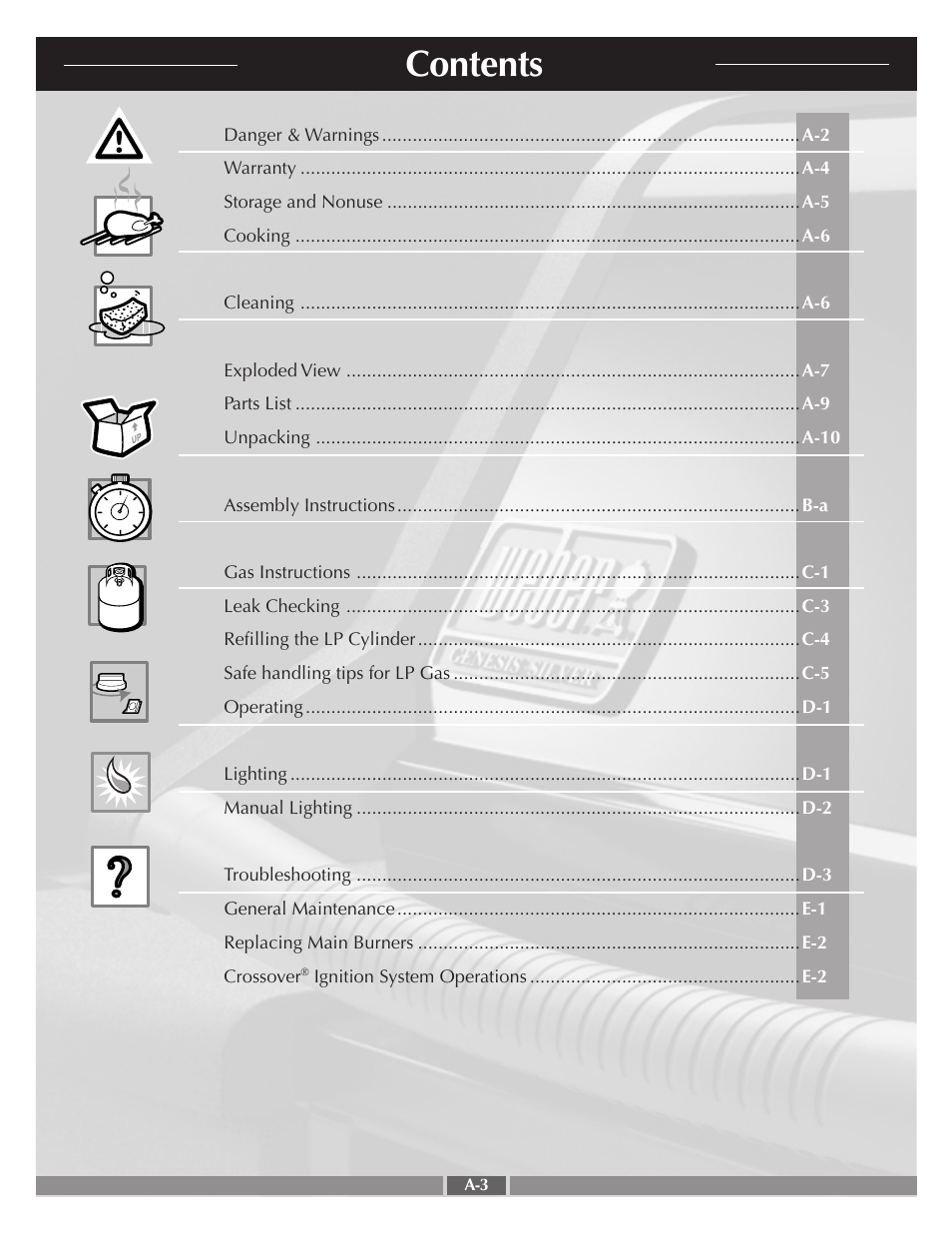 weber 55545 User Manual | Page 3 / 27