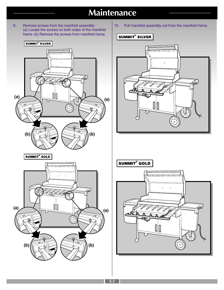 Maintenance | weber 42090 User Manual | Page 45 / 47