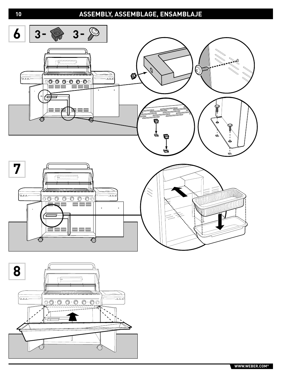 weber S-620/650 User Manual | Page 10 / 76