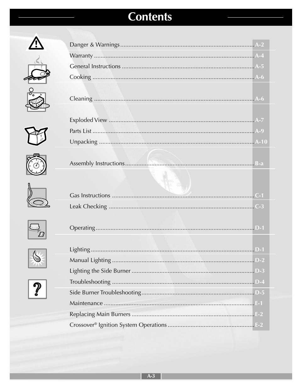 weber Genesis Silver C 55265 User Manual | Page 3 / 30