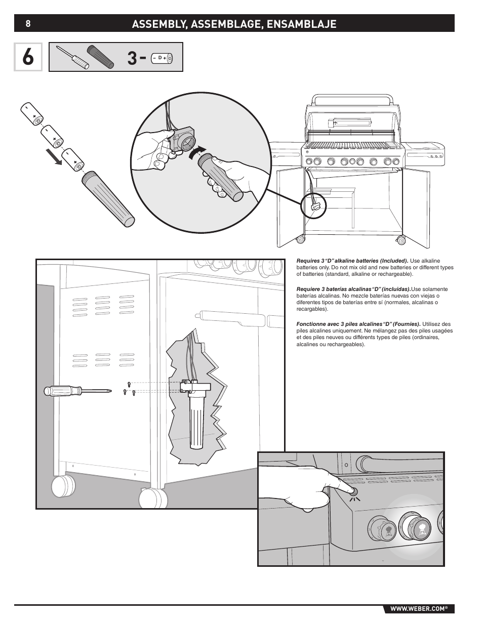 weber 89373 User Manual | Page 8 / 92