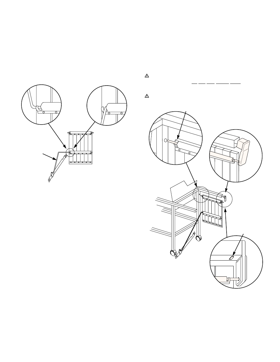 Install swing table | weber 1100 User Manual | Page 20 / 36