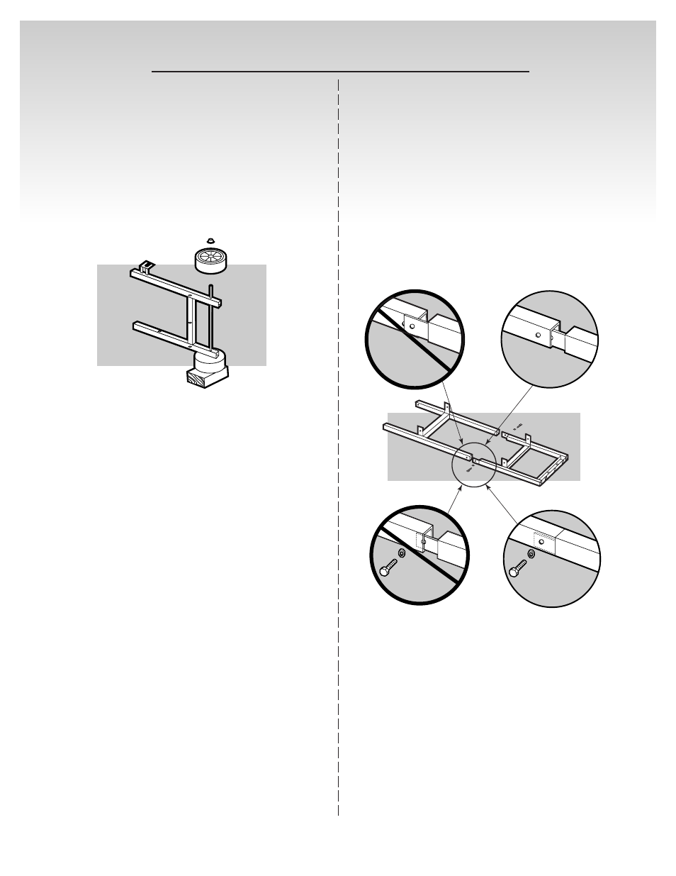 Assembly instructions, Assemble wheel frame, Assemble frame | weber 55204 User Manual | Page 11 / 33